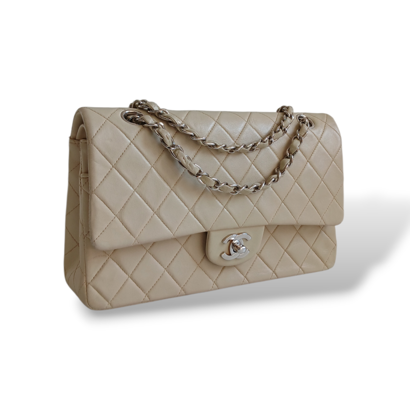 Bolsa Chanel Double Flap Off White