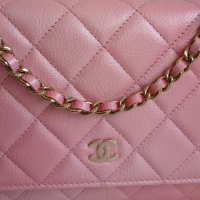 Bolsa Chanel Woc Rosa Metalizado 