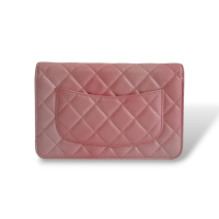 Bolsa Chanel Woc Rosa Metalizado 