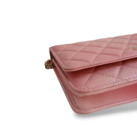 Bolsa Chanel Woc Rosa Metalizado 