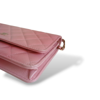 Bolsa Chanel Woc Rosa Metalizado 