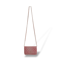 Bolsa Chanel Woc Rosa Metalizado 