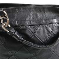 Bolsa Chanel Couro Preta Bolsa Chanel Couro Preta