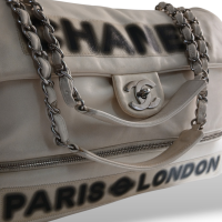 Bolsa Chanel Paris-London Off-White Bolsa Chanel Paris-London Off-White