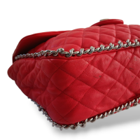 Bolsa Chanel Chain Around Vermelha Bolsa Chanel Chain Around Vermelha
