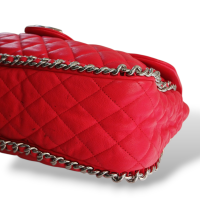 Bolsa Chanel Chain Around Vermelha Bolsa Chanel Chain Around Vermelha