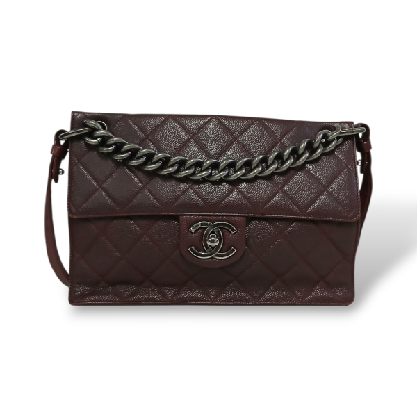 Bolsa Chanel Vintage Bordô