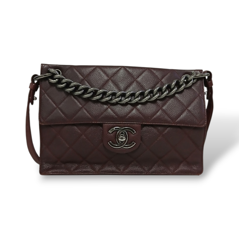 Bolsa Chanel Vintage Bordô