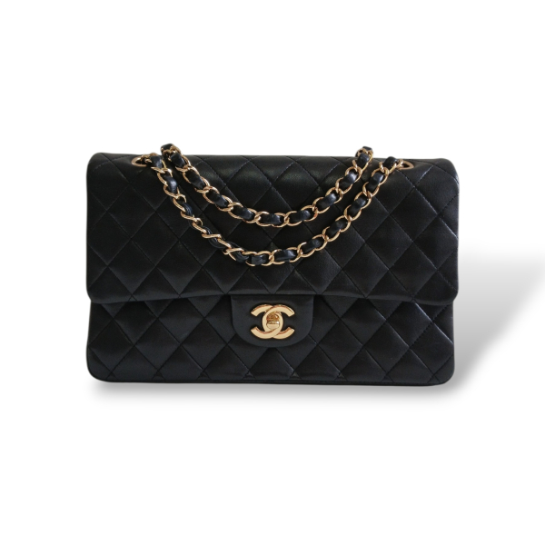 Bolsa Chanel Double Flap Preta 