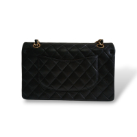 Bolsa Chanel Double Flap Preta 