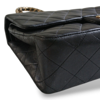 Bolsa Chanel Double Flap Preta 