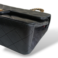 Bolsa Chanel Double Flap Preta 