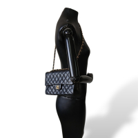 Bolsa Chanel Double Flap Preta 
