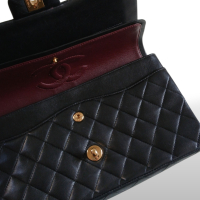 Bolsa Chanel Double Flap Preta 