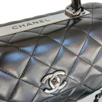 Bolsa Chanel Trendy CC Top Handle Preta Bolsa Chanel Trendy CC Top Handle Preta