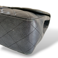 Bolsa Chanel Jumbo Single Flap Caviar Grafite Bolsa Chanel Jumbo Single Flap Caviar Grafite