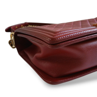 Bolsa Chanel Boy Vinho Bolsa Chanel Boy Vinho