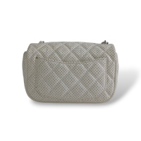 Bolsa Chanel Mini Pouch Off White Bolsa Chanel Mini Pouch Off White
