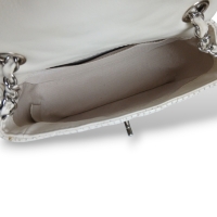 Bolsa Chanel Mini Pouch Off White Bolsa Chanel Mini Pouch Off White