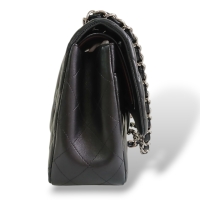 Bolsa Chanel Clássica Jumbo Double Flap Lambskin Preta Bolsa Chanel Clássica Jumbo Double Flap Lambskin Preta