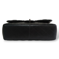 Bolsa Chanel Clássica Jumbo Double Flap Lambskin Preta Bolsa Chanel Clássica Jumbo Double Flap Lambskin Preta