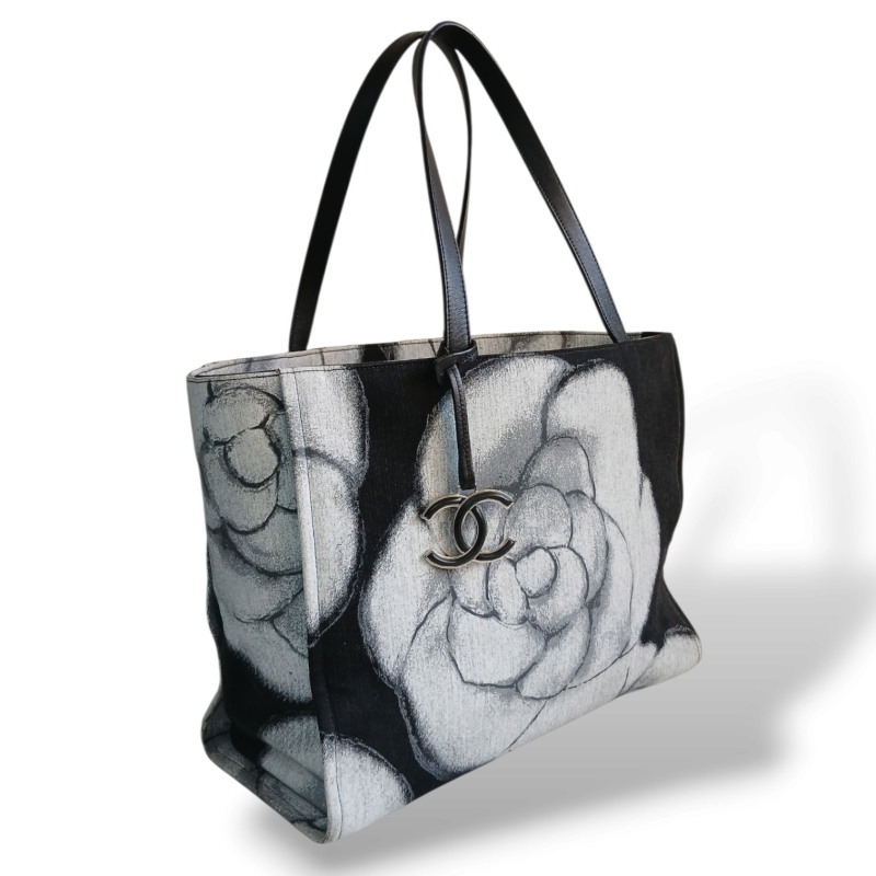 Bolsa Chanel CC Camélia Bicolor 