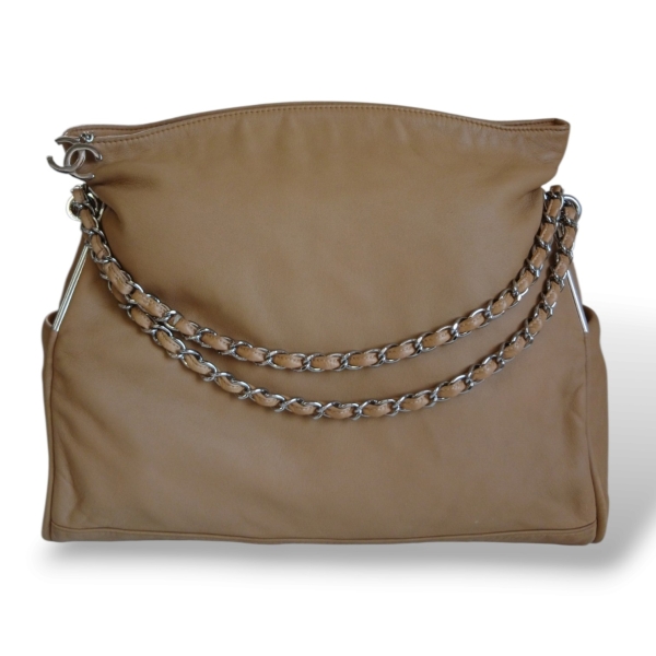 Bolsa Chanel CC Ultimate Soft Bege