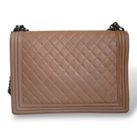 Bolsa Chanel Boy Large Bege
