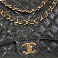 Bolsa Chanel Double Flap Preta 
