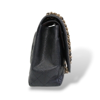 Bolsa Chanel Double Flap Preta 