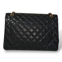 Bolsa Chanel Double Flap Preta 