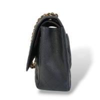 Bolsa Chanel Double Flap Preta 