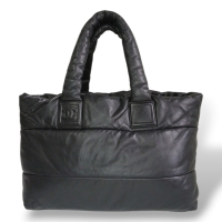 Bolsa Chanel Coco Cocoon Couro Preta Bolsa Chanel Coco Cocoon Couro Preta