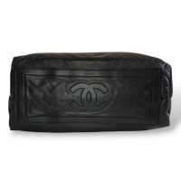 Bolsa Chanel Coco Cocoon Couro Preta Bolsa Chanel Coco Cocoon Couro Preta