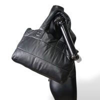 Bolsa Chanel Coco Cocoon Couro Preta Bolsa Chanel Coco Cocoon Couro Preta