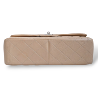 Bolsa Chanel Jumbo Classic Double Flap Caviar Bege