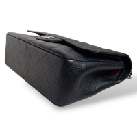 Bolsa Chanel Jumbo Classic Double Flap Caviar Preta