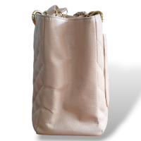 Bolsa Chanel Grand Shopping Bege