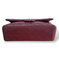 Bolsa Chanel Double Flap Burgundy 