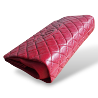 Clutch Chanel Matelassê Vermelha 