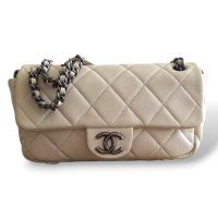 Bolsa Chanel Vintage Off White
