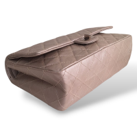 Bolsa Chanel 2.55 Double Flap Prata 