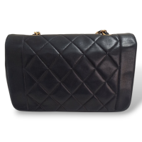 Bolsa Chanel Diana Flap Vintage Lambskin Preta