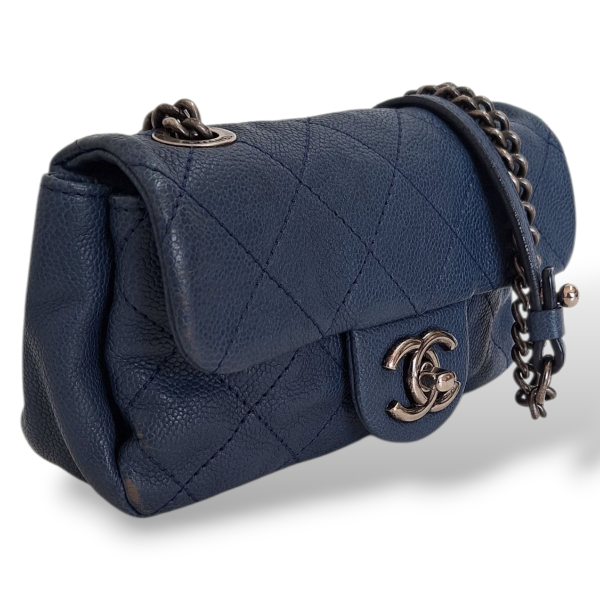 Bolsa Chanel Vintage Azul 