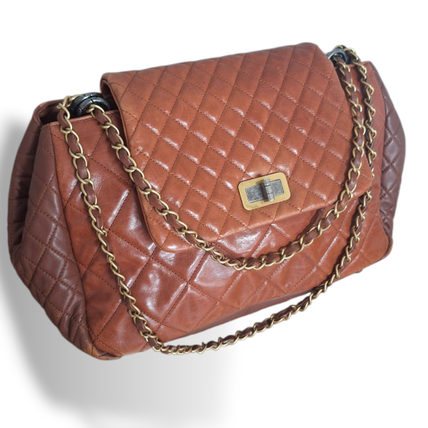 Bolsa Chanel Vintage Caramelo