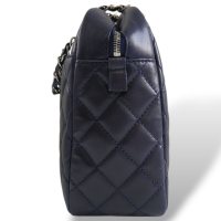 Bolsa Chanel Matelassê Azul Marinho 