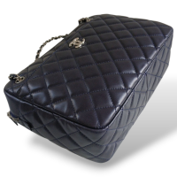 Bolsa Chanel Matelassê Azul Marinho 