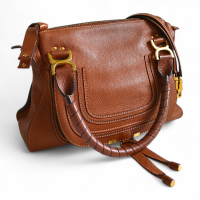 Bolsa Chloé Marcie Caramelo