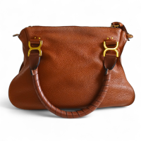 Bolsa Chloé Marcie Caramelo