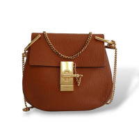 Bolsa Chloé Drew Caramelo